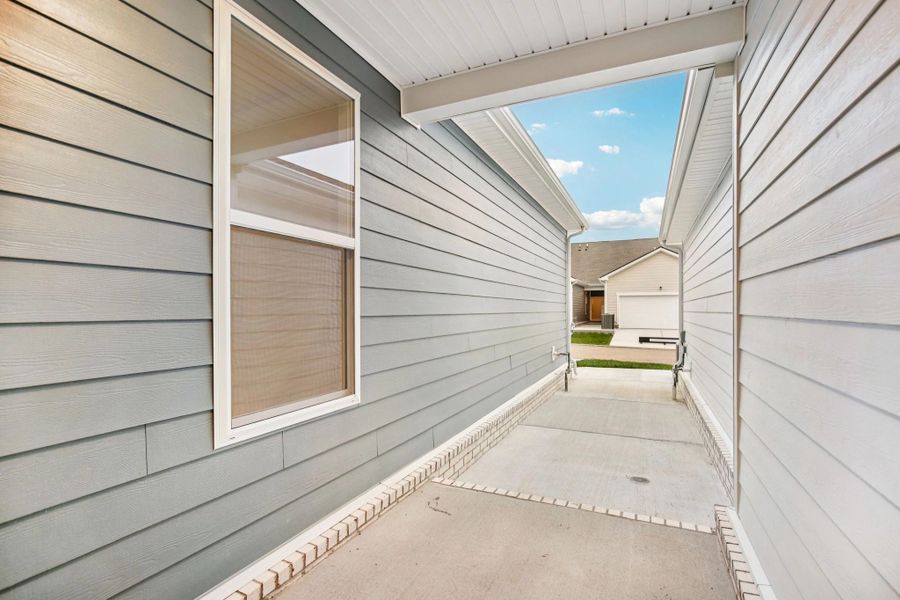 Exterior details and patio area of a home in Stewart's Glen | 55+ Community, Smyrna (Image 30). Exterior details and patio area of a home in Stewart's Glen | 55+ Community, Smyrna (Image 30).