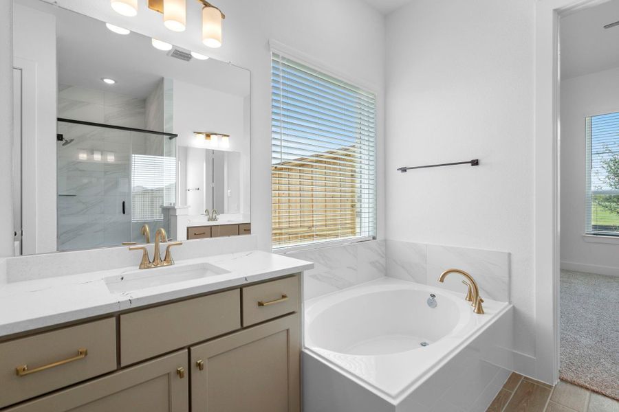 Furnished interior view inside a new home in Riceland, Mont Belvieu (Image 14).