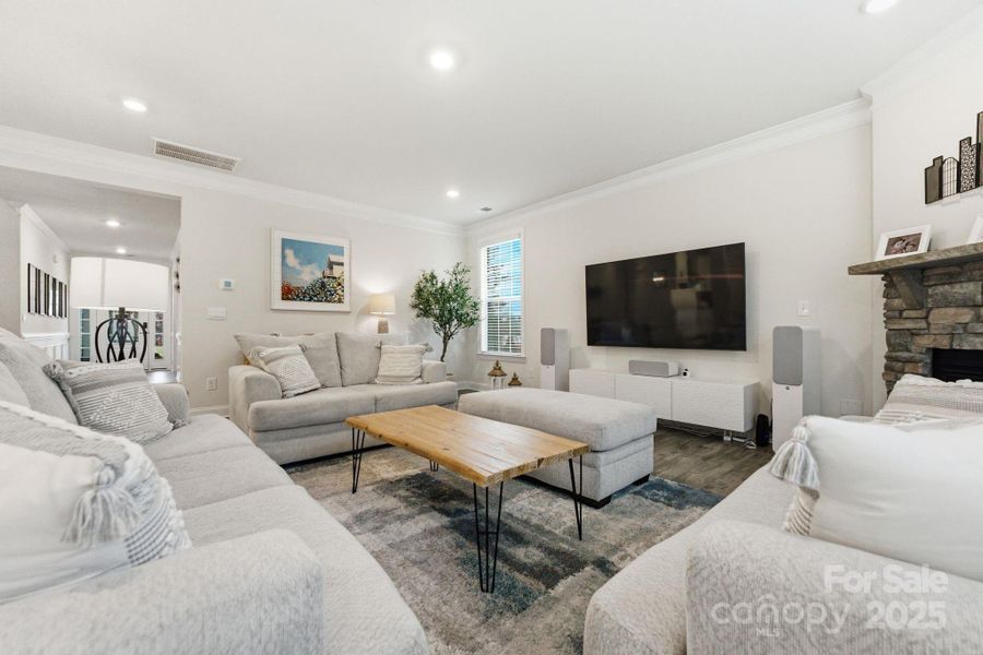 Furnished interior view inside a new home in , Huntersville (Image 10). Furnished interior view inside a new home in , Huntersville (Image 10).