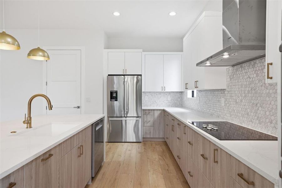 Furnished interior view inside a new home in , St. Petersburg (Image 15).