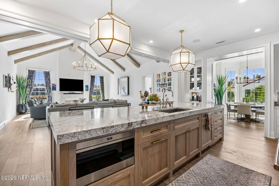 Furnished interior view inside a new home in , Jacksonville (Image 9).