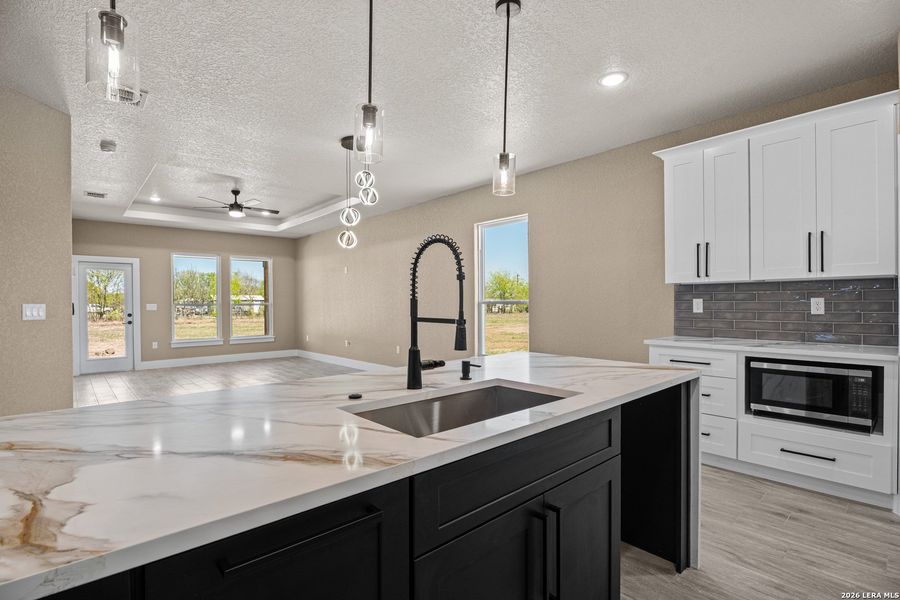 Furnished interior view inside a new home in , Atascosa (Image 16).