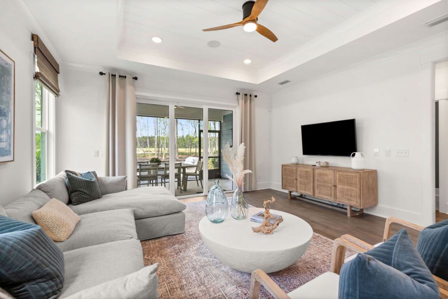Representative furnished interior of a home built from the Mainstay by Pulte Homes in Arbor Oaks, North Port (Image 20).