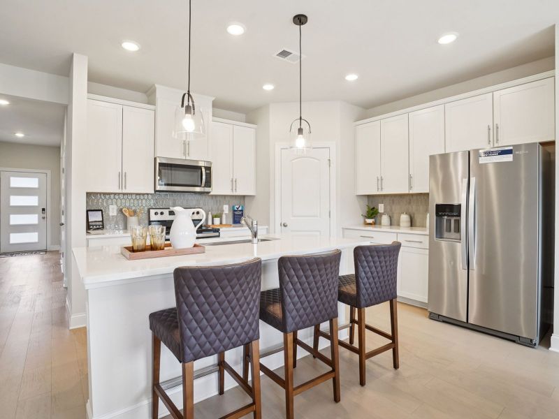 Furnished interior view inside a new home in Crestview - Legacy Series, Hermitage (Image 5).
