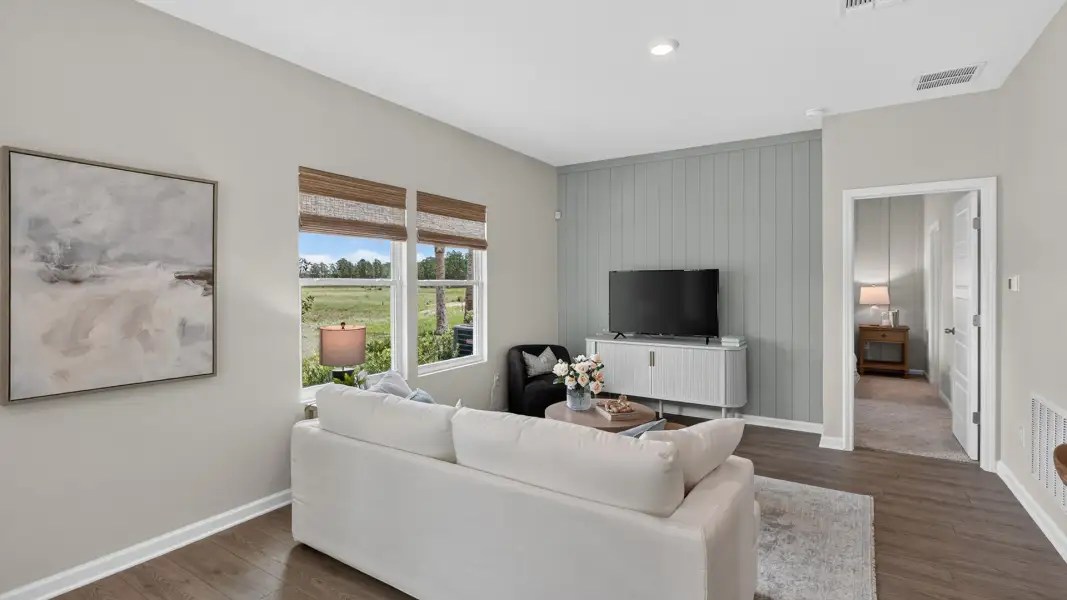 Furnished interior view inside a new home in Copes Landing, Jacksonville (Image 11).