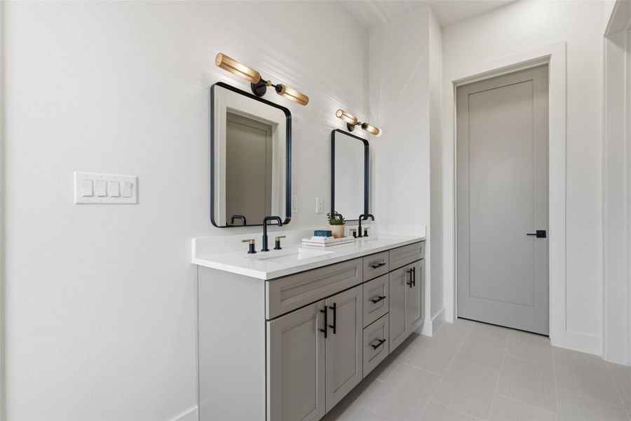 Furnished interior view inside a new home in , Austin (Image 22).