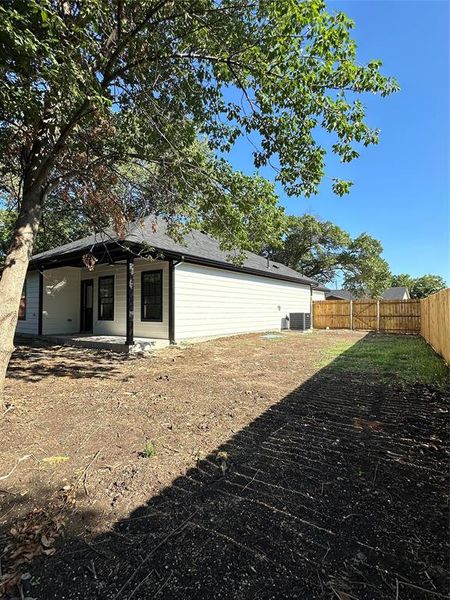 View of rear view of house