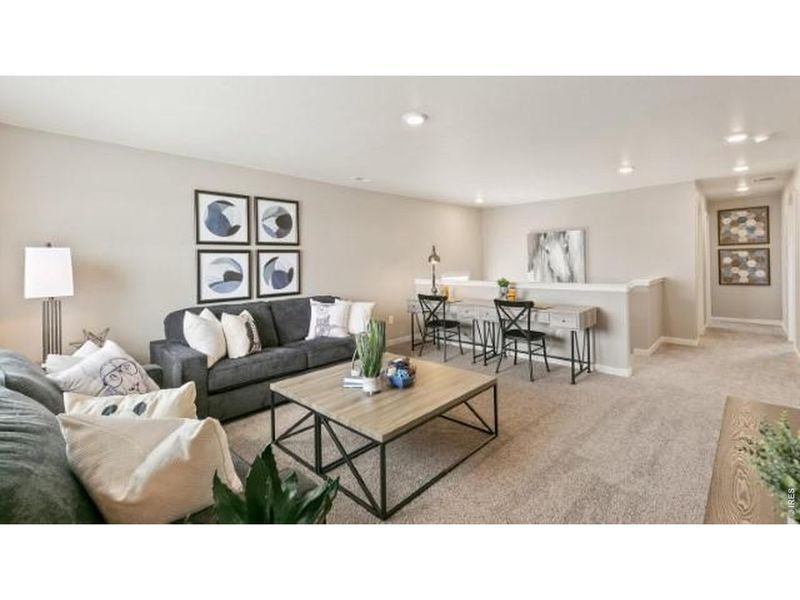Furnished interior view inside a new home in Vista Meadows, Fort Lupton (Image 9).