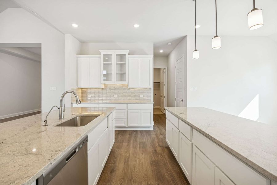 Furnished interior view inside a new home in Westside Preserve, Midlothian (Image 9).