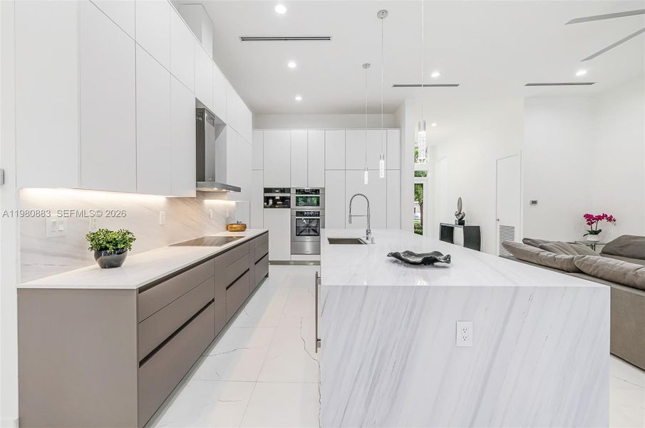 Furnished interior view inside a new home in , Biscayne Park (Image 6).