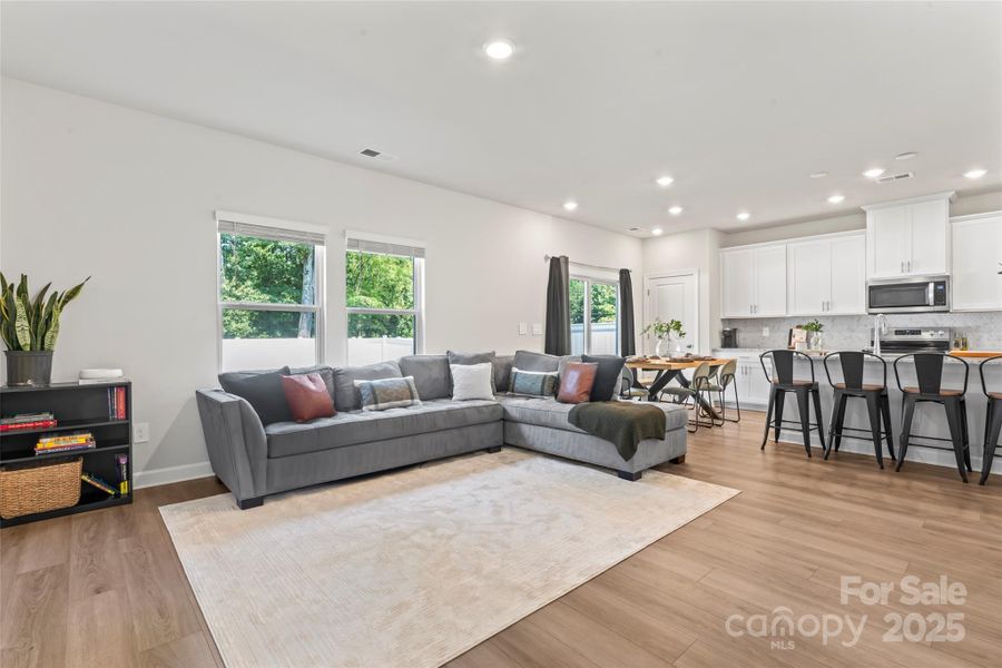 Furnished interior view inside a new home in Henderson Manor, Charlotte (Image 10).