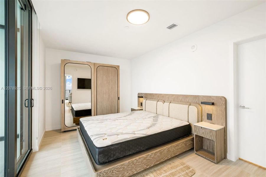 Furnished interior view inside a new home in , Miami Beach (Image 7). Furnished interior view inside a new home in , Miami Beach (Image 7).