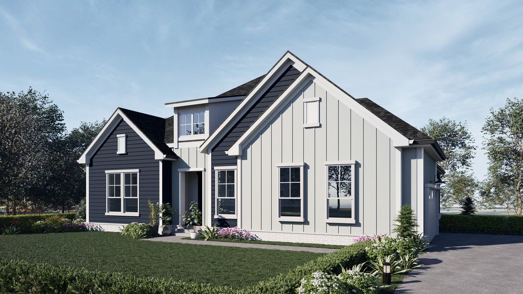 Representative exterior photo of a completed home built from the Burgess by DRB Homes in Northridge Park, Murfreesboro, TN (Image 5).