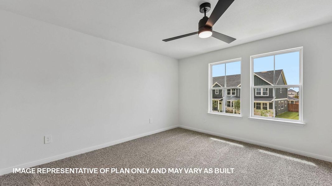 Spacious, unfurnished interior of a new home in Avery Centre, Round Rock (Image 32).