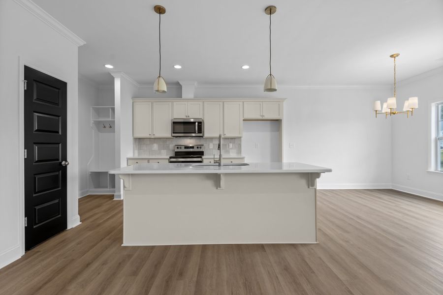 Representative furnished interior of a home built from the Hillcrest by Bill Clark Homes in Laurel Oaks, Greenville (Image 6). Representative furnished interior of a home built from the Hillcrest by Bill Clark Homes in Laurel Oaks, Greenville (Image 6).