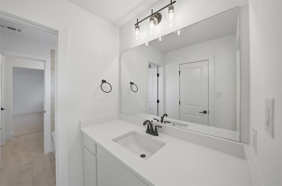 Furnished interior view inside a new home in Tavolo Park, Fort Worth (Image 11).