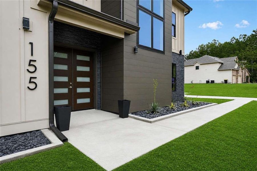 Exterior details and patio area of a home in , Fayetteville (Image 26).