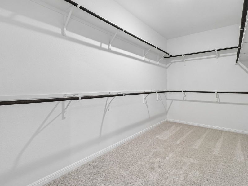 Spacious, unfurnished interior of a new home in Colony at Cole Springs - Boulevard Collection, Buda (Image 10). Spacious, unfurnished interior of a new home in Colony at Cole Springs - Boulevard Collection, Buda (Image 10).