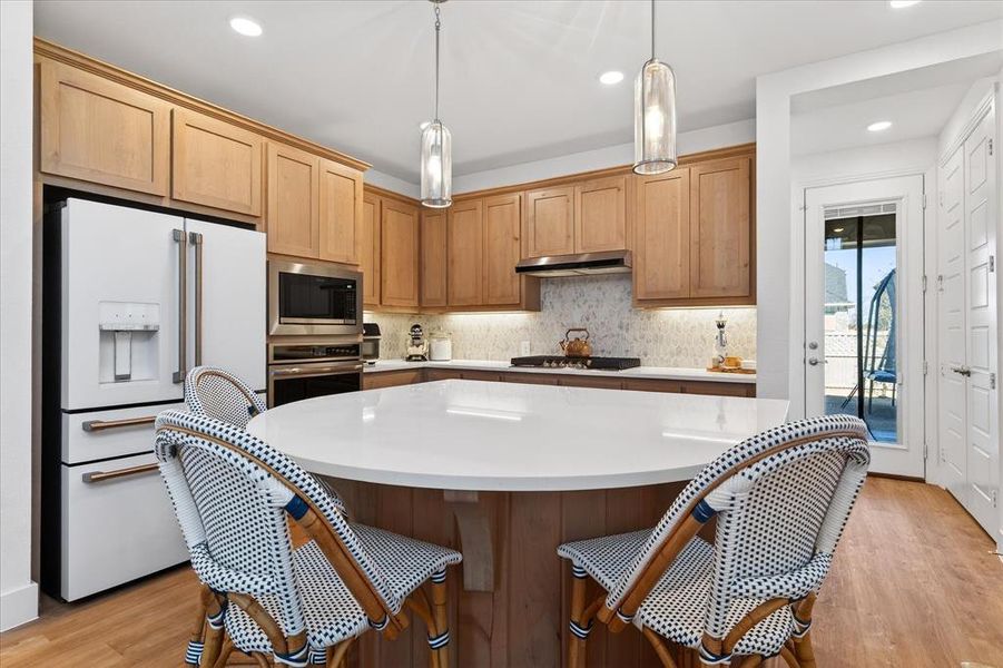 Furnished interior view inside a new home in Pecan Square, Northlake (Image 8).