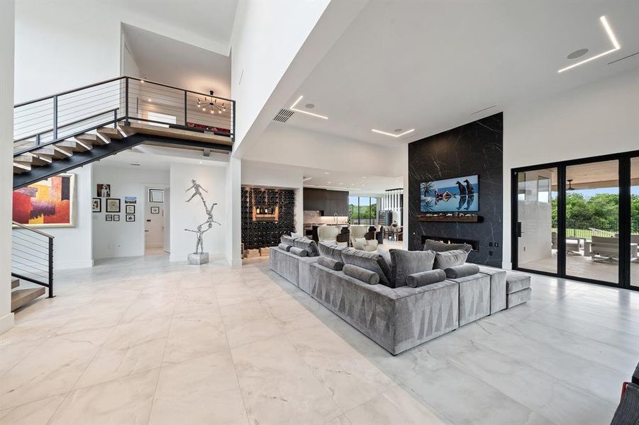 Furnished interior view inside a new home in , Frisco (Image 18).