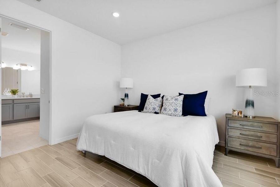 Furnished interior view inside a new home in Windward Preserve, Cocoa (Image 9).