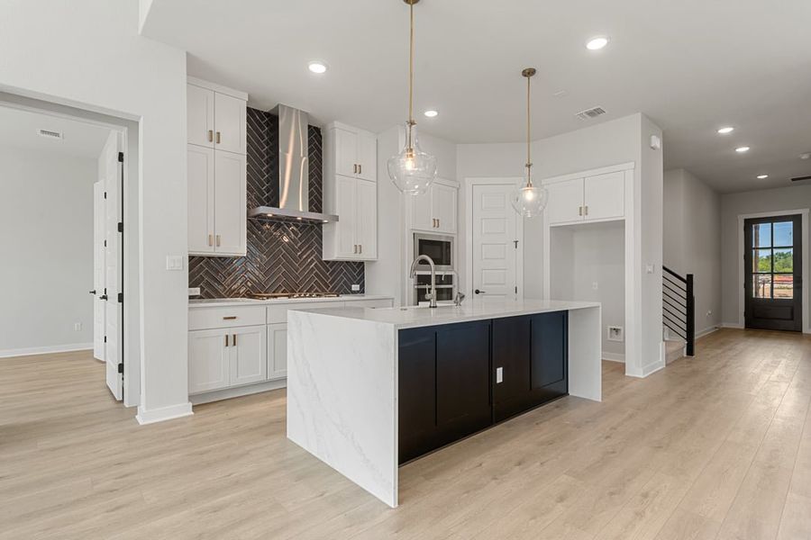 Furnished interior view inside a new home in Lagos Reserve, Manor (Image 7). Furnished interior view inside a new home in Lagos Reserve, Manor (Image 7).