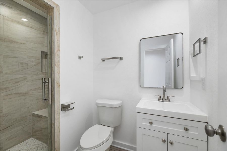 Unit A Hallway Bathroom Unit A Hallway Bathroom