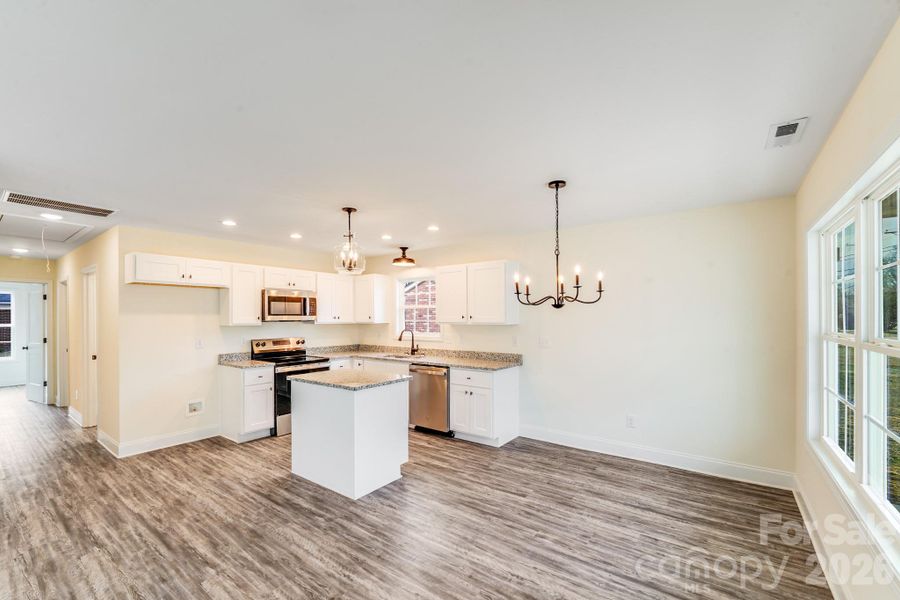 Furnished interior view inside a new home in , Rock Hill (Image 4). Furnished interior view inside a new home in , Rock Hill (Image 4).