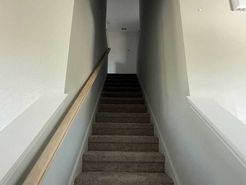 Staircase to second floor