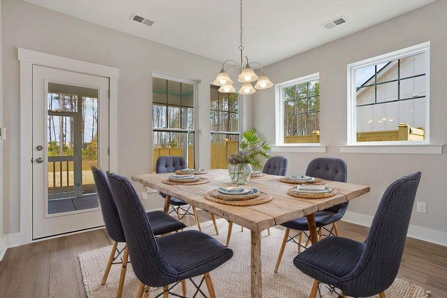 Furnished interior view inside a new home in Nexton - Midtown - The Village Collection, Summerville (Image 8).
