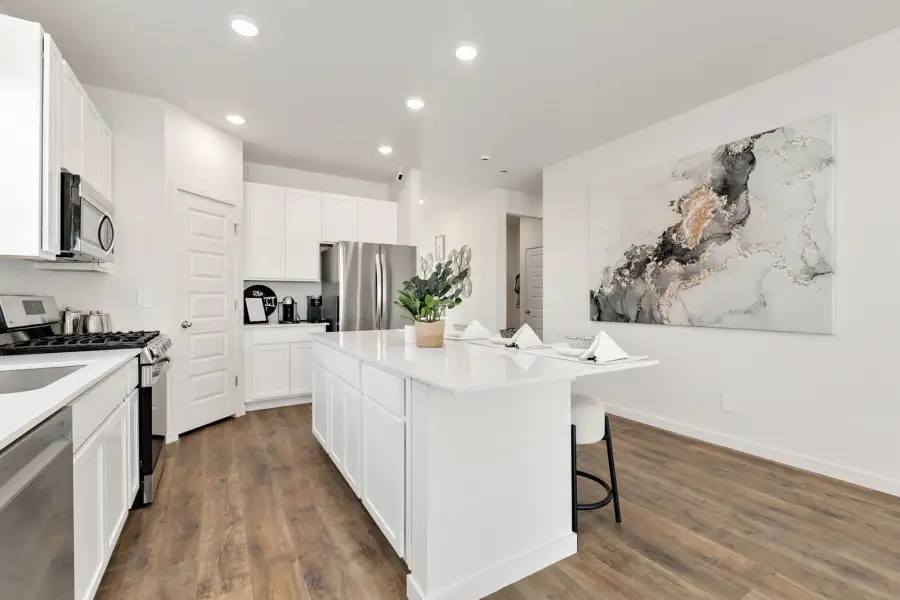 Furnished interior view inside a new home in Granary, Johnstown (Image 5).