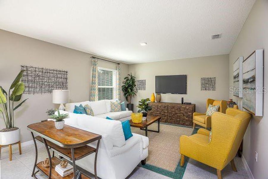 Furnished interior view inside a new home in Benton Hills, Brooksville (Image 9). Furnished interior view inside a new home in Benton Hills, Brooksville (Image 9).