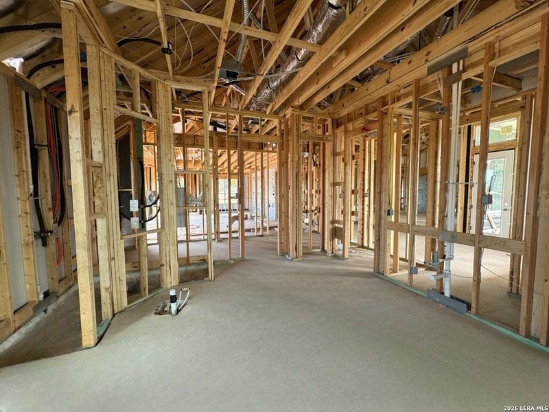 In-progress construction of a new home in Waldsanger, New Braunfels, TX (Image 25).