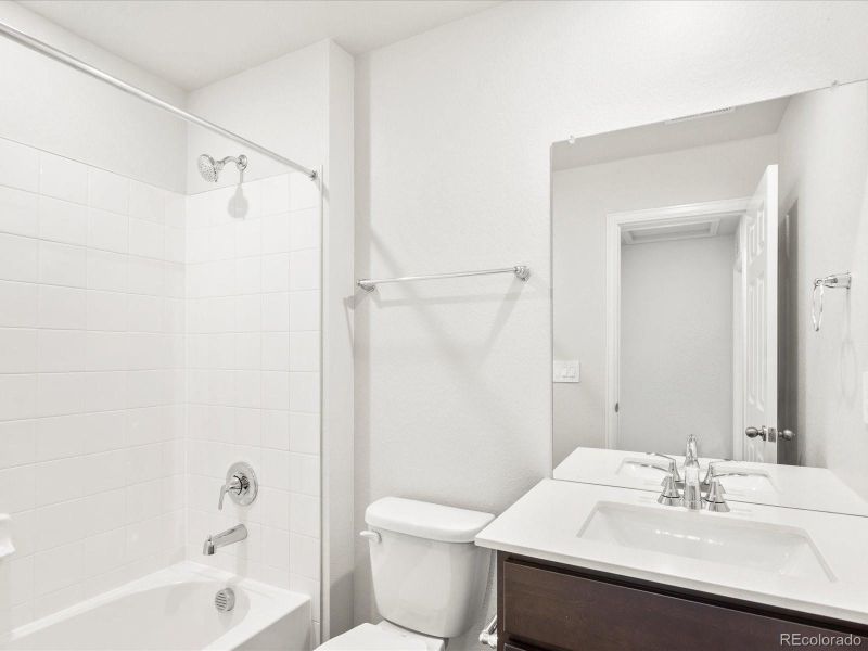 Furnished interior view inside a new home in Poudre Heights: The Meadow Collection, Windsor (Image 10).