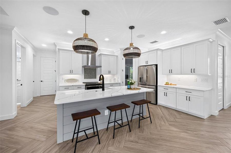 Furnished interior view inside a new home in , Rotonda West (Image 8).