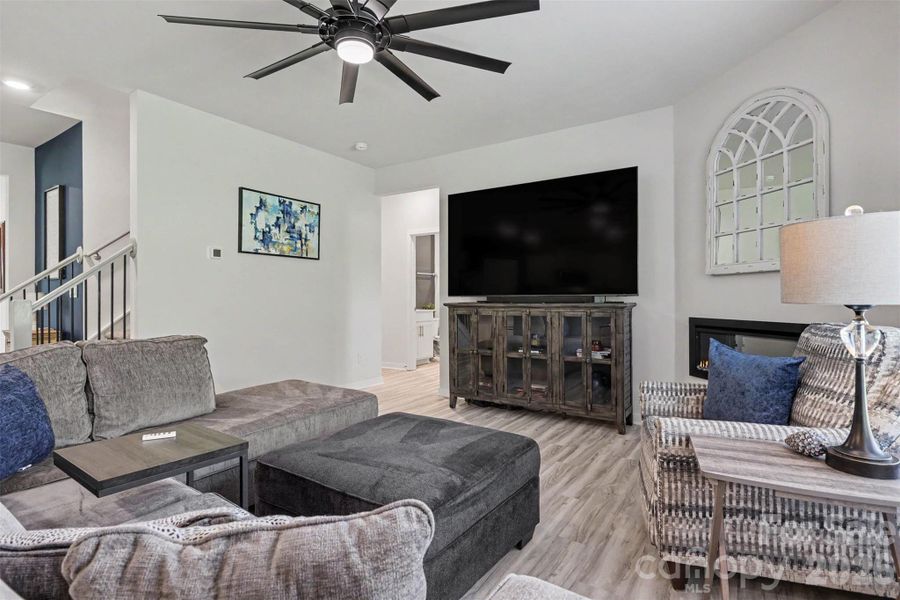Furnished interior view inside a new home in Lakeshore at Windstone, Mooresville (Image 6).