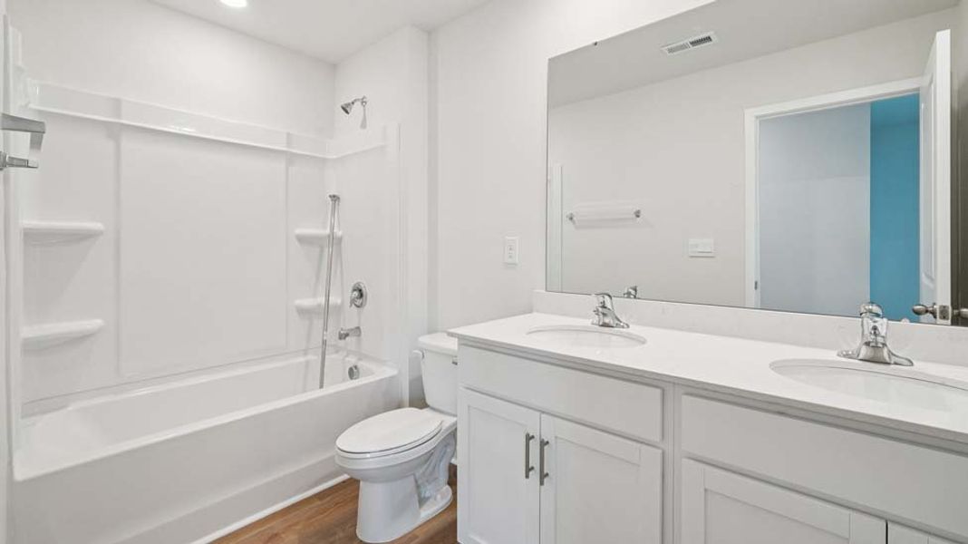 Furnished interior view inside a new home in Huffman Ridge, Hickory (Image 5).