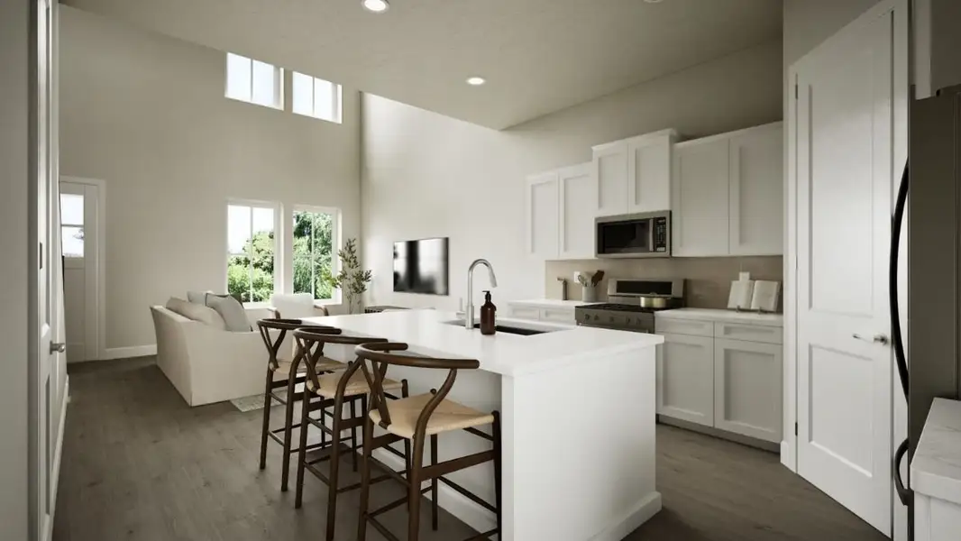 Representative furnished interior of a home built from the Berkeley by D.R. Horton in Greenwood Square, Richardson (Image 7). Representative furnished interior of a home built from the Berkeley by D.R. Horton in Greenwood Square, Richardson (Image 7).