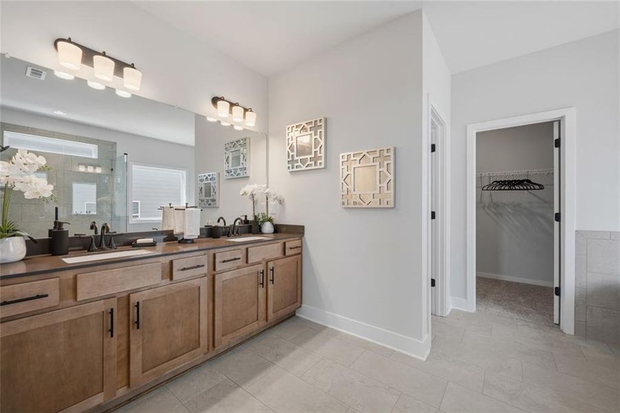 Furnished interior view inside a new home in Fowler Farms, Auburn (Image 27).