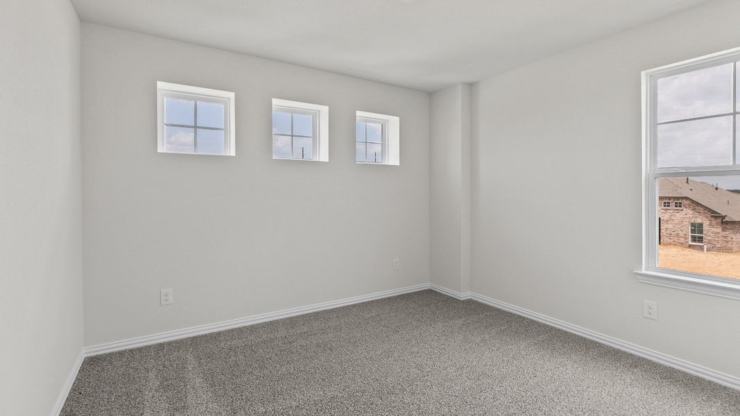 Representative furnished interior of a home built from the Southfork by Brightland Homes in Mostyn Springs, Magnolia (Image 14).