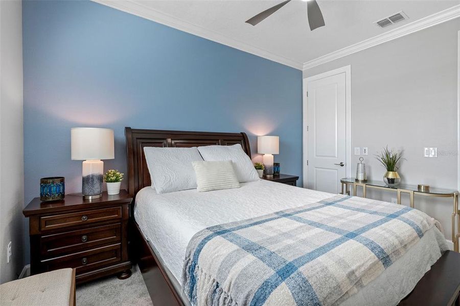 Furnished interior view inside a new home in Esplanade at Wiregrass Ranch, Wesley Chapel (Image 25).