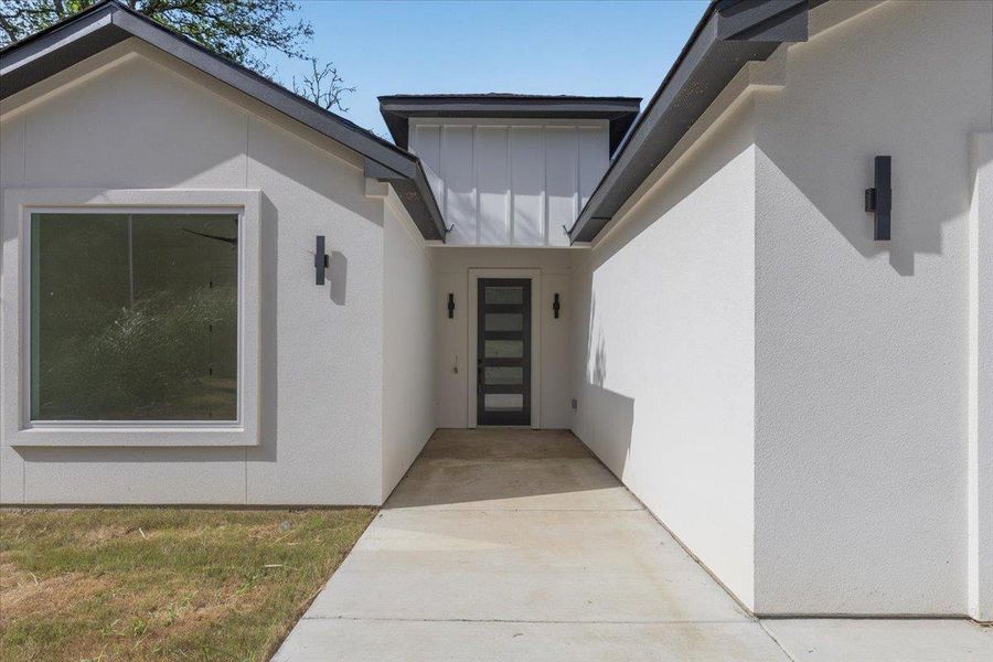 Exterior details and patio area of a home in , Bastrop (Image 23).
