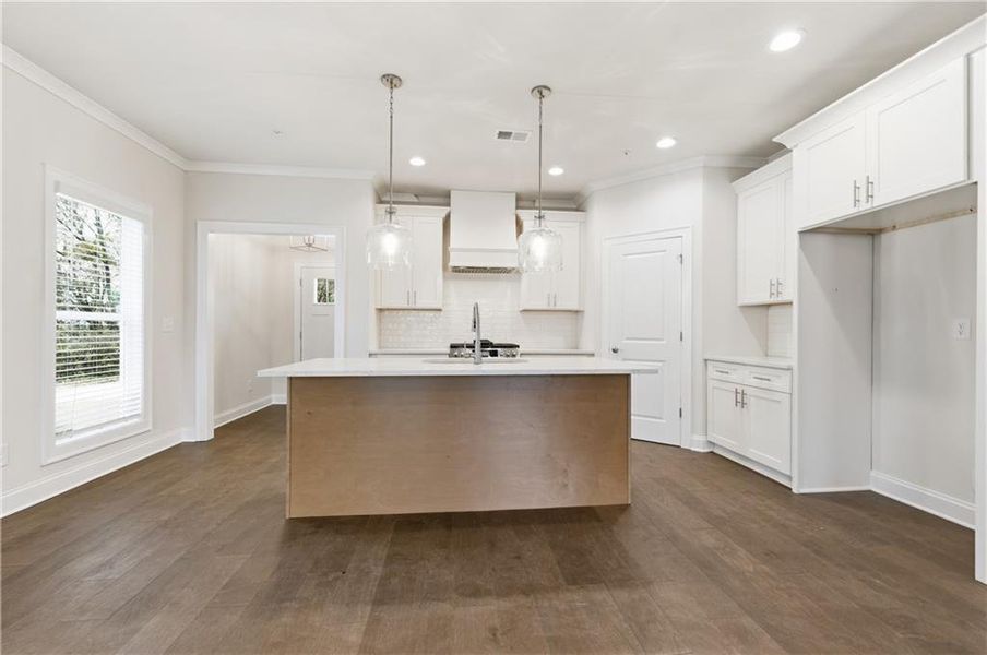 Furnished interior view inside a new home in , Marietta (Image 6).