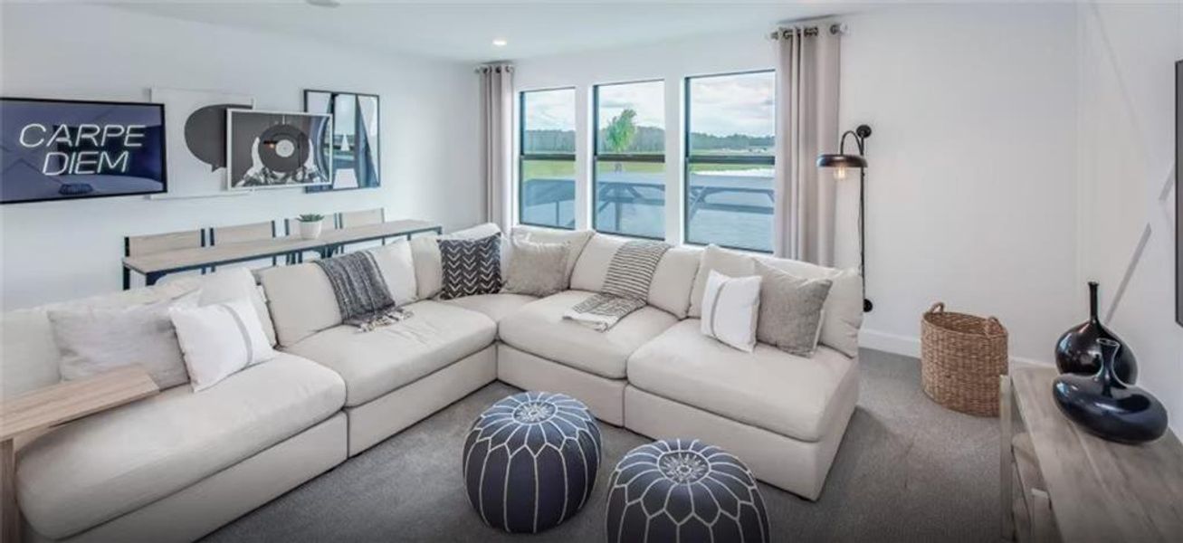 Furnished interior view inside a new home in Overland, Locust Grove (Image 8). Furnished interior view inside a new home in Overland, Locust Grove (Image 8).