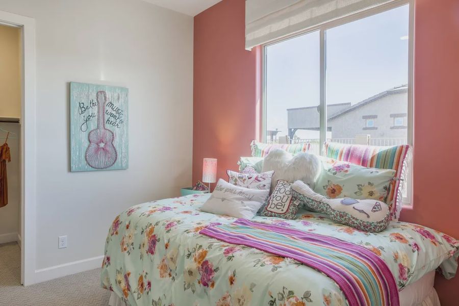 Furnished interior view inside a new home in Bellero Estates, Queen Creek (Image 17).