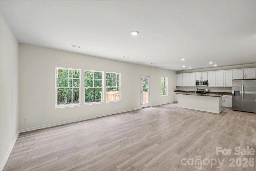 Spacious, unfurnished interior of a new home in , Iron Station (Image 30).