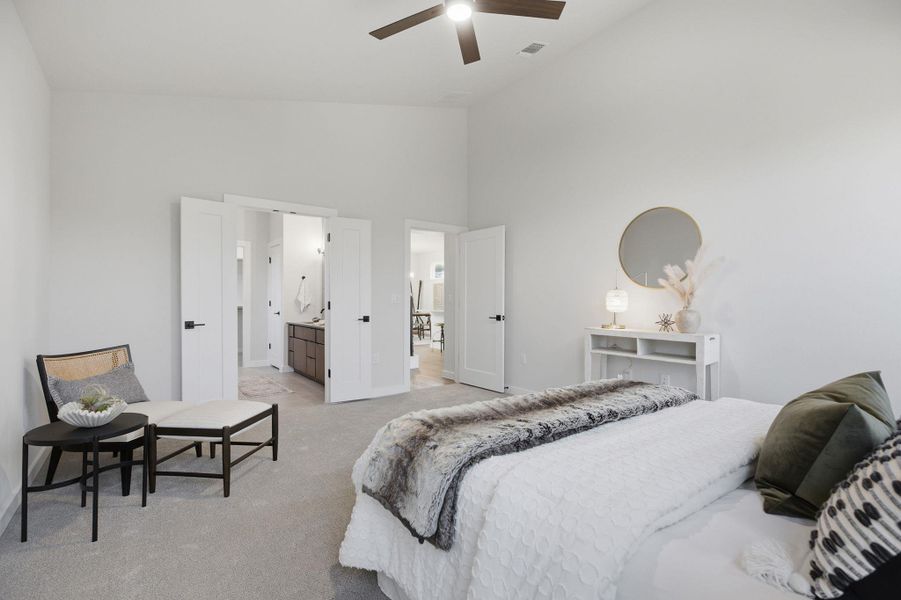 Furnished interior view inside a new home in , Austin (Image 32).