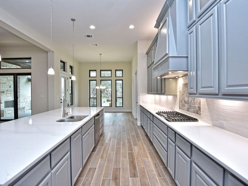 Representative furnished interior of a home built from the Avalon by Giddens Homes in Scofield Farms Estates, Georgetown (Image 84).