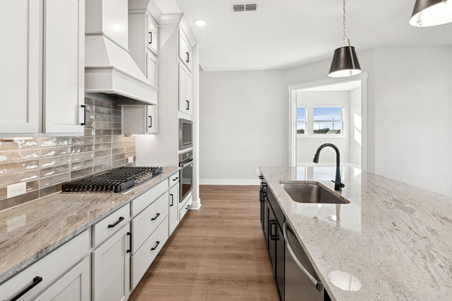 Furnished interior view inside a new home in , Katy (Image 6). Furnished interior view inside a new home in , Katy (Image 6).