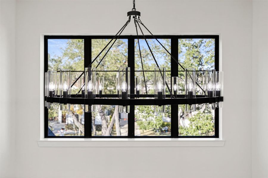 Close-up of interior finishes inside a home in , Houston (Image 22).